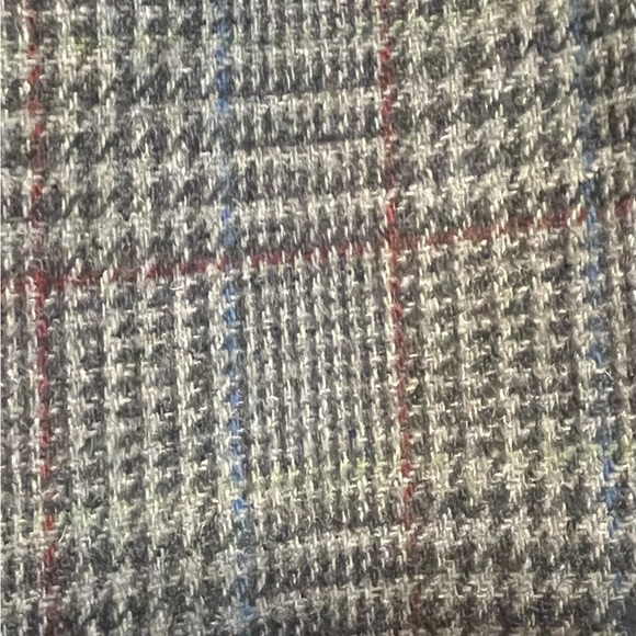 Sag Harbor Petite Vintage Women’s Wool Houndstooth long Line Blazer 14P Academia - Picture 2 of 12